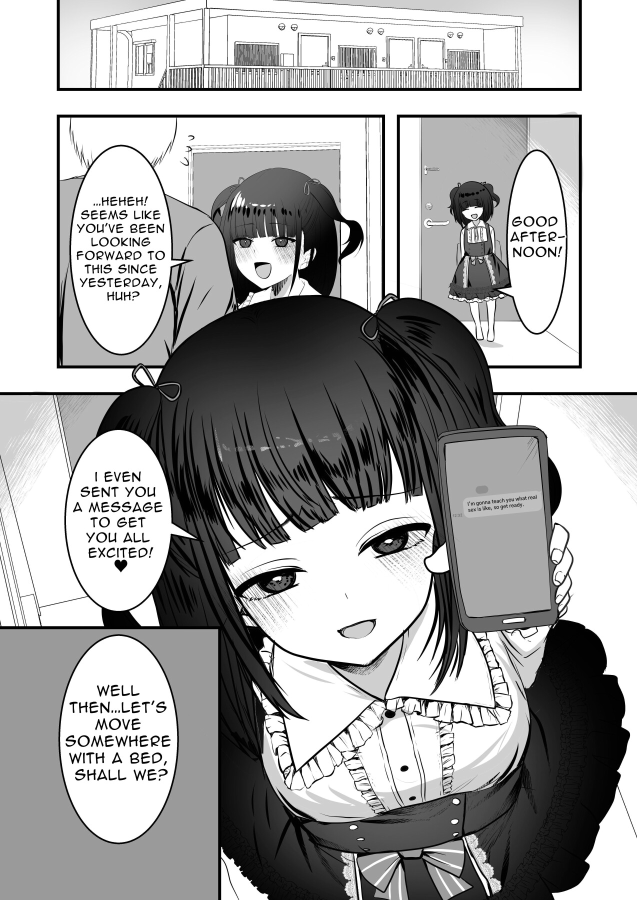 Hentai Manga Comic-A Female Brat Has Moved Into The House Next Door!-Read-17